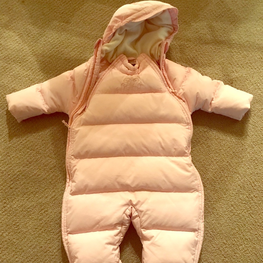 Ralph Lauren Pink Bundle Snow Suit